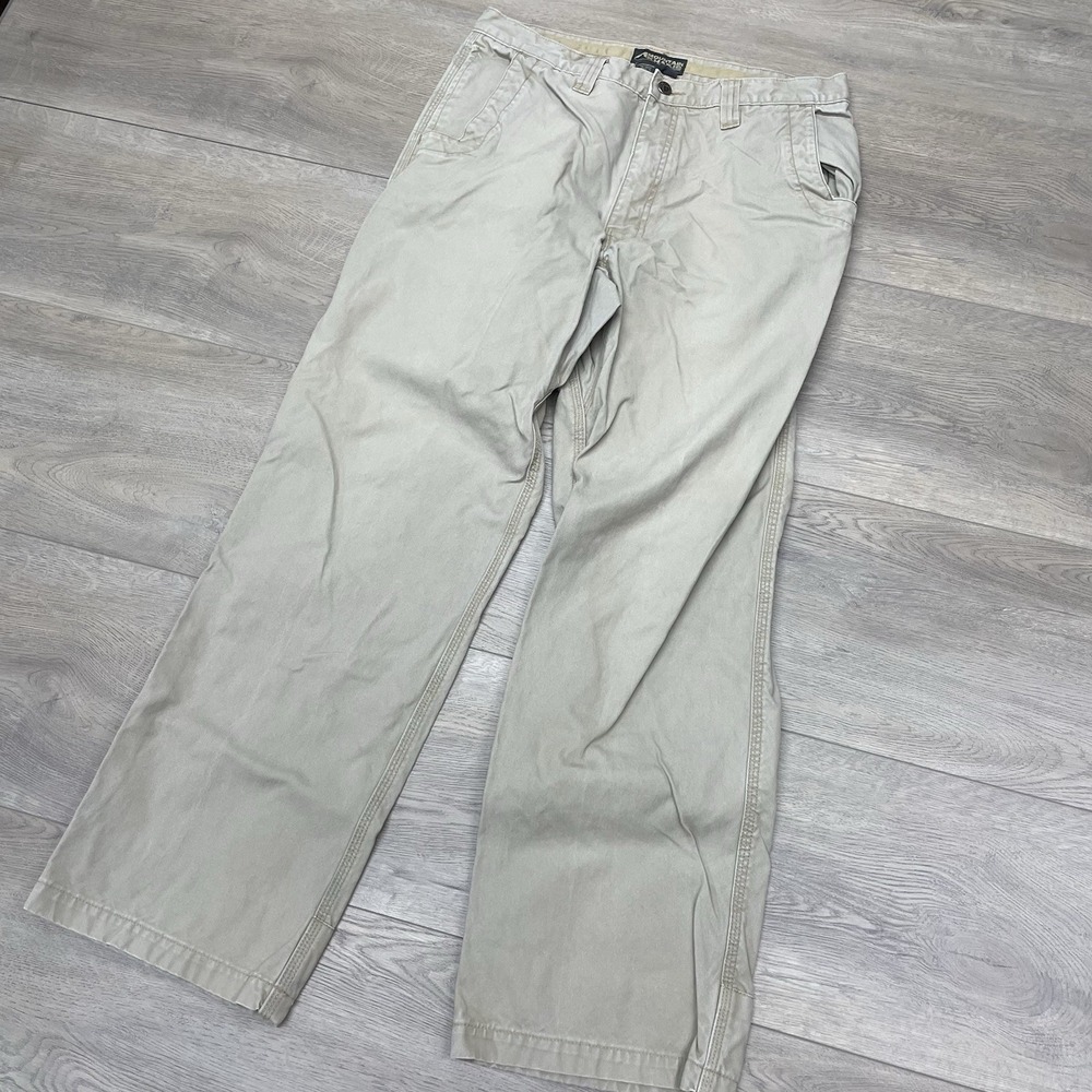 Mountain Khakis The Original Mountain Pant Men Sz 34x32 Canvas Style Outdoor